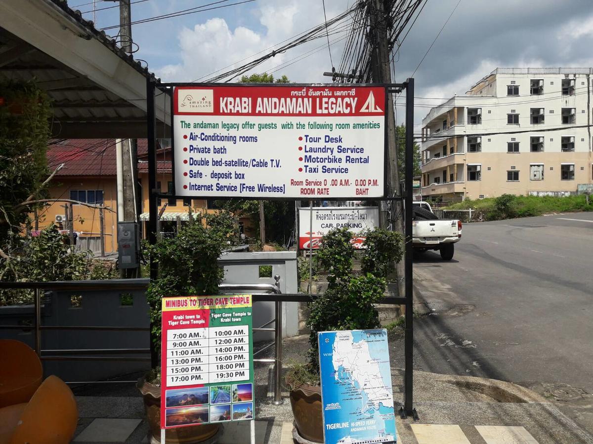 Andaman Legacy Guest House Krabi town Exterior foto