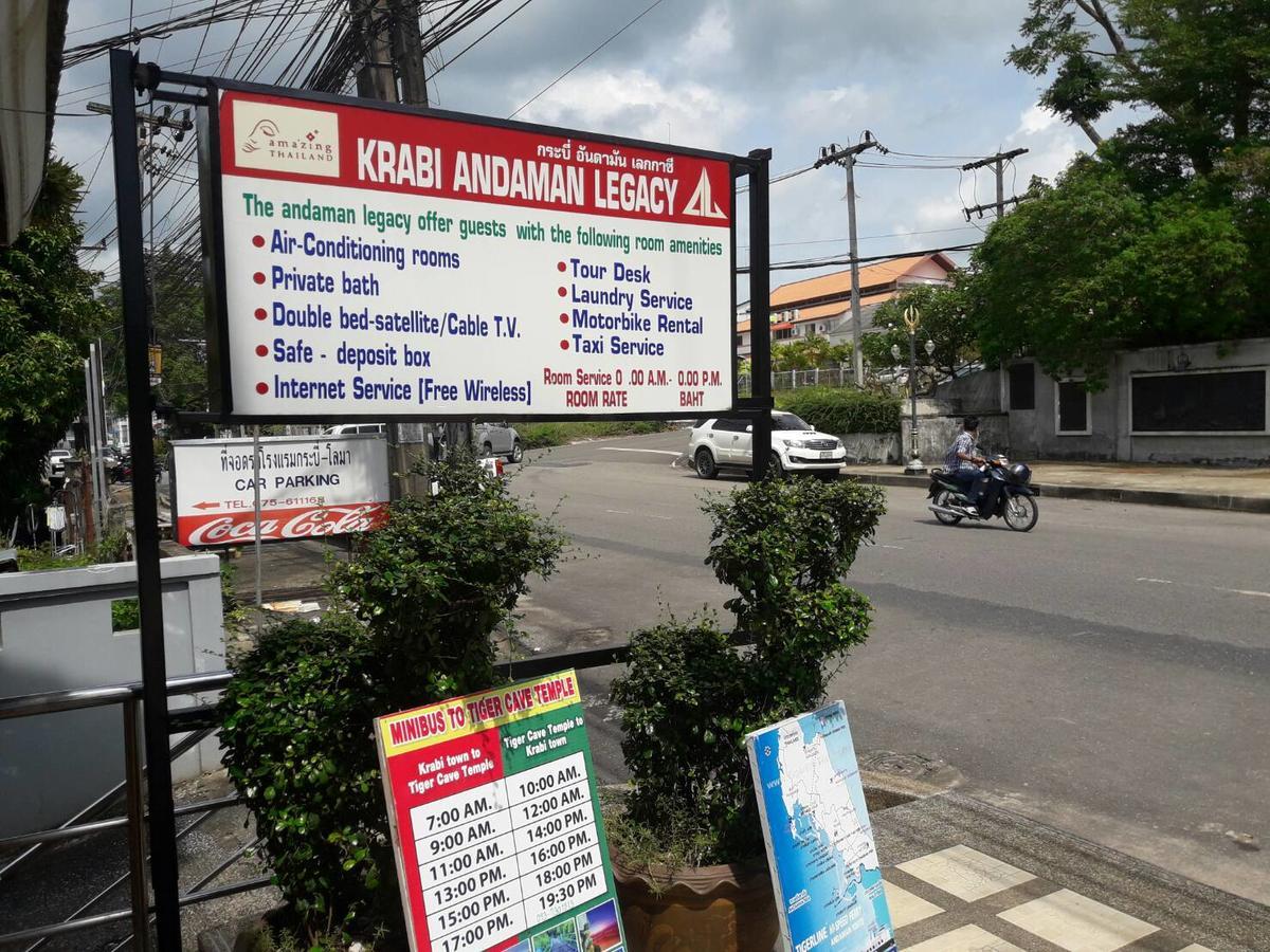 Andaman Legacy Guest House Krabi town Exterior foto